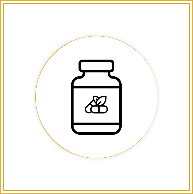 Supplements collection at Qasra with vitamins, minerals and natural wellness boosters in the UAE