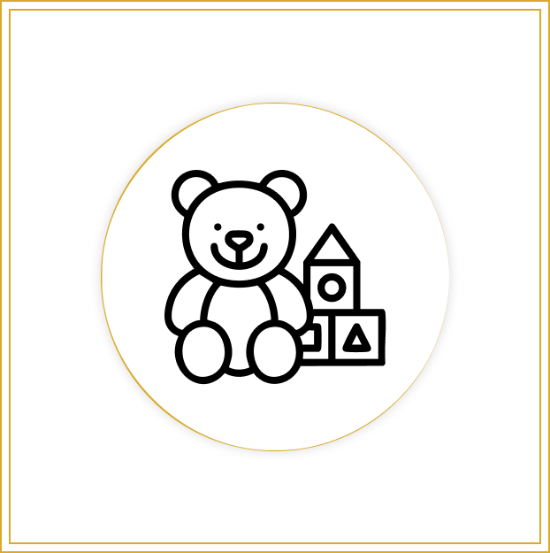 Kids and toys collection at Qasra with educational toys, building blocks and plush toys in the UAE
