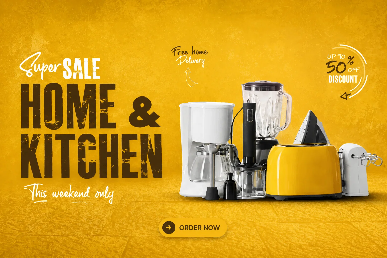 Home and Kitchen super sale with free home delivery and up to 50 percent off